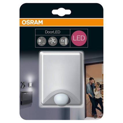 Osram - LED Orientacyjne oświetlenie z czujnikiem DOORLED LED/1,1W/4xAA IP54