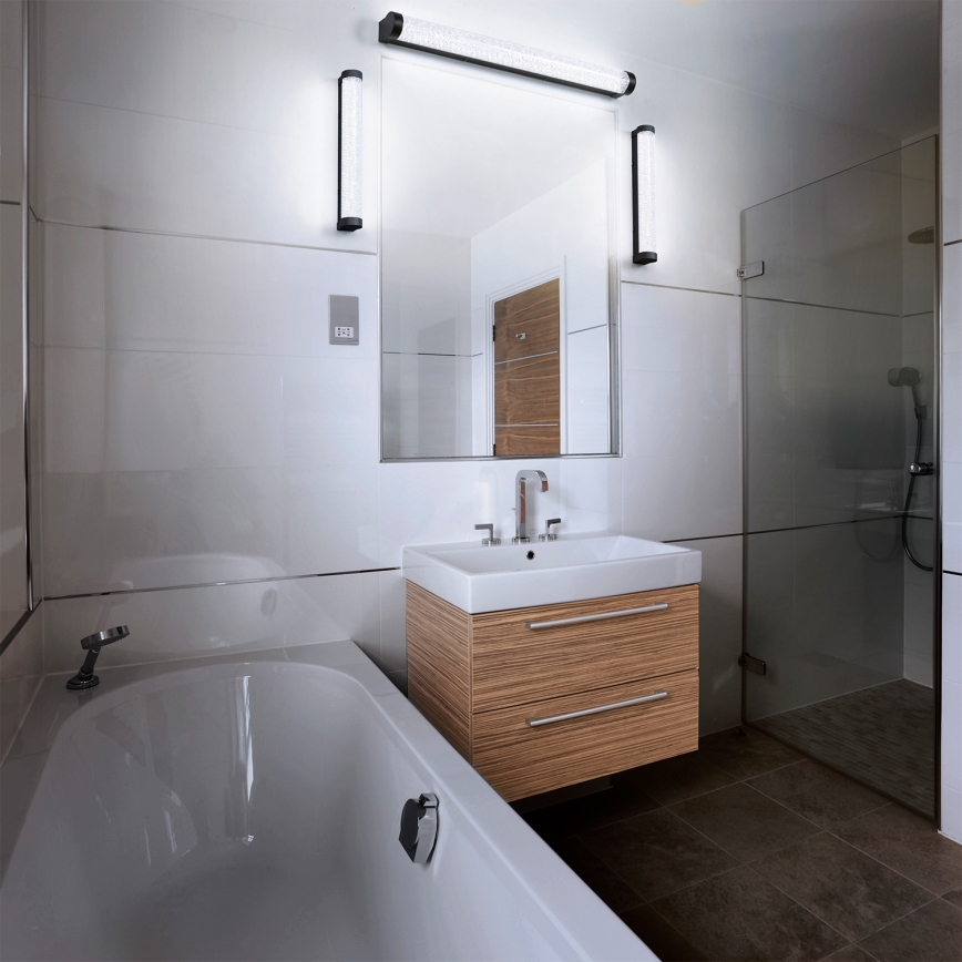 Osram - ściemnialne oświetlenie lustra łazienkowego ORBIS TUBE LED/12W/230V 3000/4000K 60 cm IP44 czarne