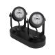 Osram - LED Oświetlenie punktowe SINGLE 2xGU10/6,1W/230V czarny