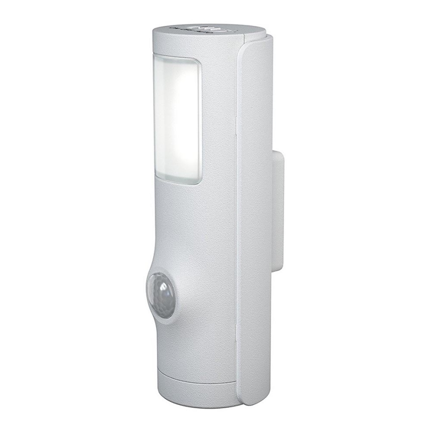 Osram - LED Oświetlenie schodowe z czujnikiem NIGHTLUX LED/0,35W/3xAAA IP54 białe