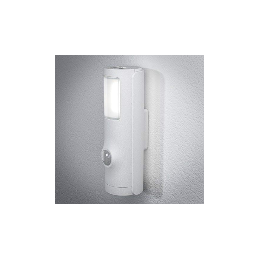 Osram - LED Oświetlenie schodowe z czujnikiem NIGHTLUX LED/0,35W/3xAAA IP54 białe