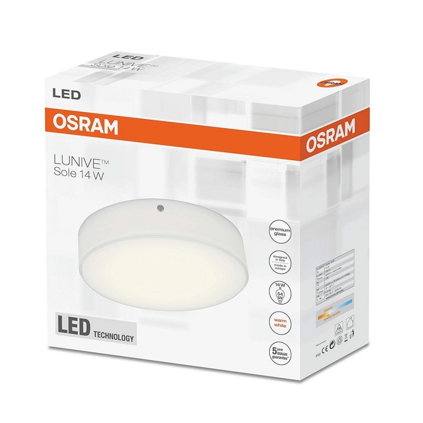 Osram - LED Oświetlenie sufitowe LUNIVE LED/14W/230V ø150