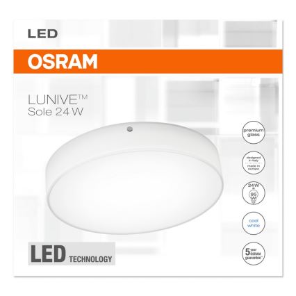 Osram - LED Oświetlenie sufitowe LUNIVE LED/24W/230V ø300