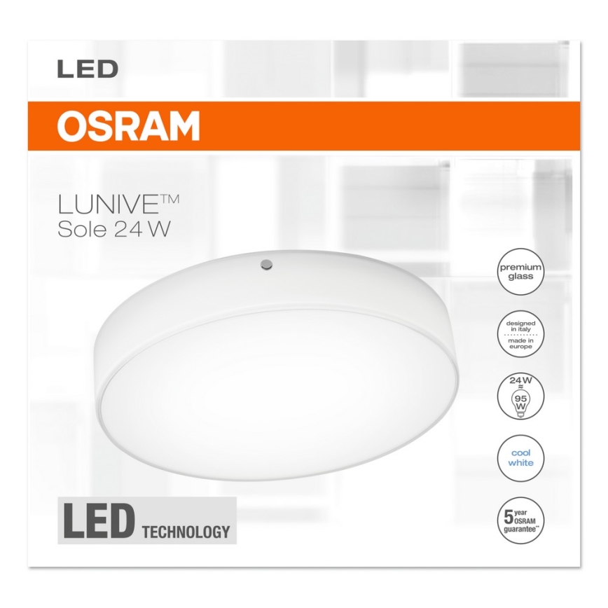 Osram - LED Oświetlenie sufitowe LUNIVE LED/24W/230V ø300