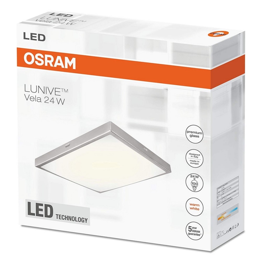 Osram - LED Plafon LUNIVE VELA LED/24W/230V