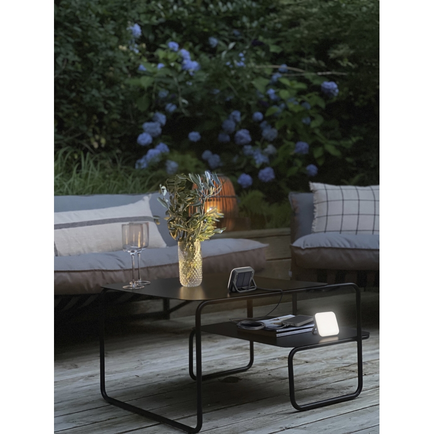 Osram - LED Przenośna lampa solarna NIGHTLUX LED/2W/5V IP54 szara