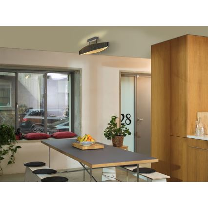 Osram - LED Przysufitowy żyrandol DECOR FLAT LED/23W/230V szary