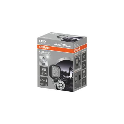 Osram - Punktowy reflektor LED do samochodu LEDRIVING WL VX80-WD LED/12W/12/24V IP69 6000K