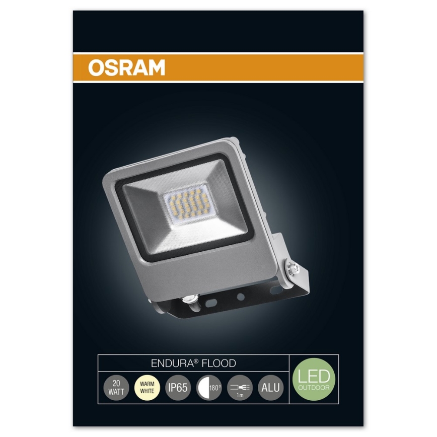 Osram - LED Reflektor zewnętrzny ENDURA 1xLED/20W/240V IP65