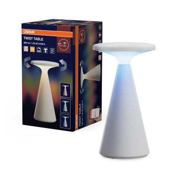 Osram - LED RGB ściemnialna dotykowa ładowalna lampa stołowa zewnętrzna SMART+ TWIST LED/1,35W/3,7V 1800 mAh IP44