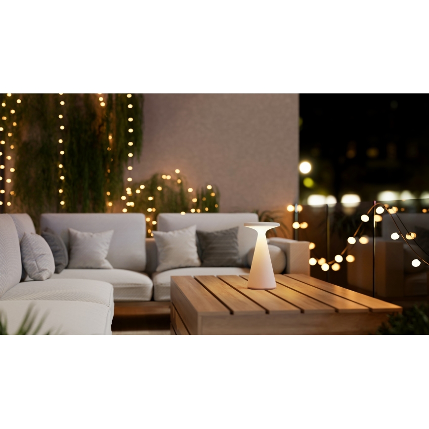Osram - LED RGB ściemnialna dotykowa ładowalna lampa stołowa zewnętrzna SMART+ TWIST LED/1,35W/3,7V 1800 mAh IP44