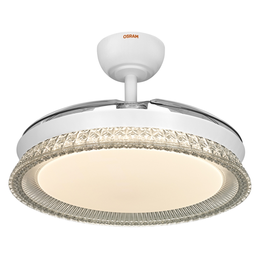 Osram - LED RGB ściemnialna lampa sufitowa z wentylatorem CIERZO LED/35W/230V 3000-6500K + pilot