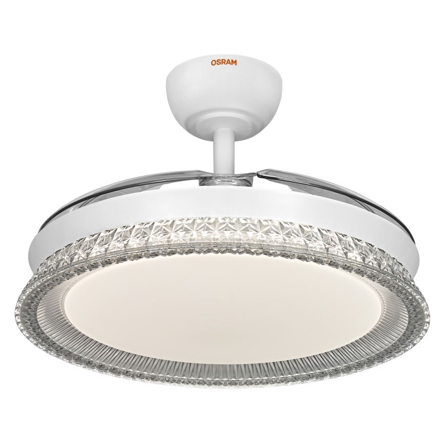 Osram - LED RGB ściemnialna lampa sufitowa z wentylatorem CIERZO LED/35W/230V 3000-6500K + pilot