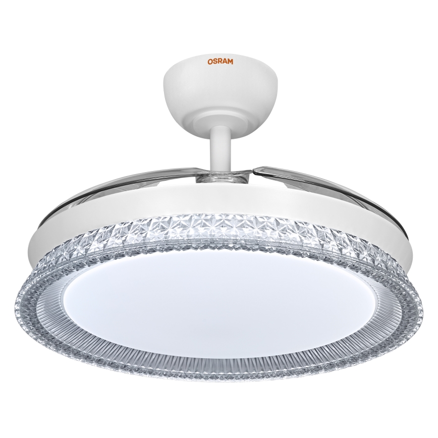 Osram - LED RGB ściemnialna lampa sufitowa z wentylatorem CIERZO LED/35W/230V 3000-6500K + pilot