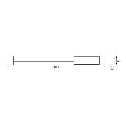 Osram - Taśma LED RGBW ściemnialna NEON FLEX 2m LED/4W/5V + zdalne sterowanie