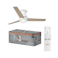 Osram - LED RGB ściemnialny wentylator sufitowy NORDES LED/18W/230V 3000-6500K + pilot zdalnego sterowania