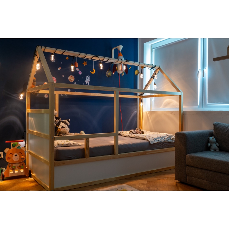 Osram - LED RGB ściemnialny zewnętrzny łańcuch świetlny SMART+ STRING 12xLED/230V 7,47m IP44 Wi-Fi