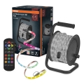 Osram - LED RGB ściemnialny zewnętrzny pasek FLEX 10m LED/70W/230V IP65 + pilot zdalnego sterowania