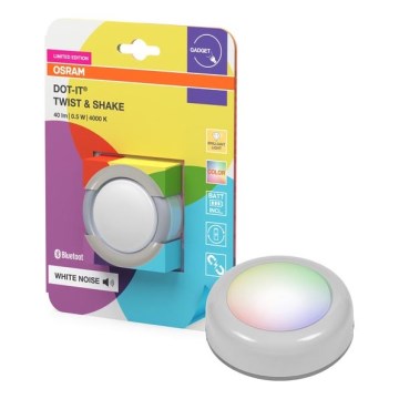 Osram - LED RGBW ściemnialna dotykowa lampka orientacyjna SMART+ DOT-IT LED/0,5W/3,7V 300 mAh
