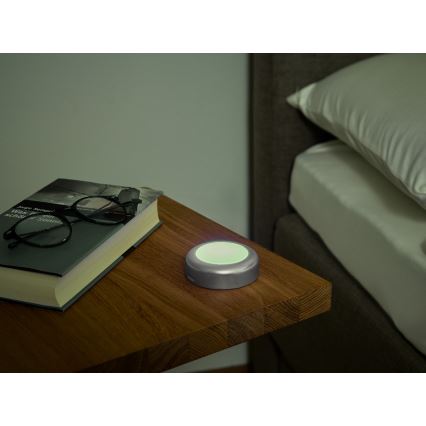 Osram - LED RGBW ściemnialna dotykowa lampka orientacyjna SMART+ DOT-IT LED/0,5W/3,7V 300 mAh