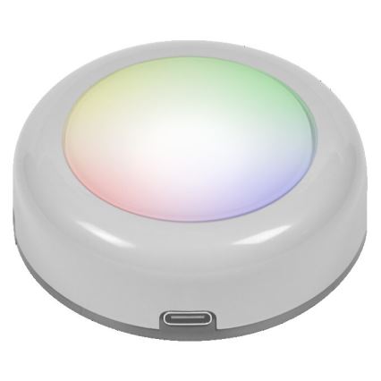 Osram - LED RGBW ściemnialna dotykowa lampka orientacyjna SMART+ DOT-IT LED/0,5W/3,7V 300 mAh