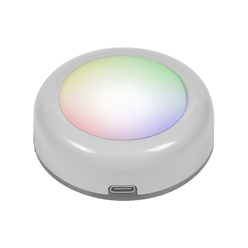 Osram - LED RGBW ściemnialna dotykowa lampka orientacyjna SMART+ DOT-IT LED/0,5W/3,7V 300 mAh