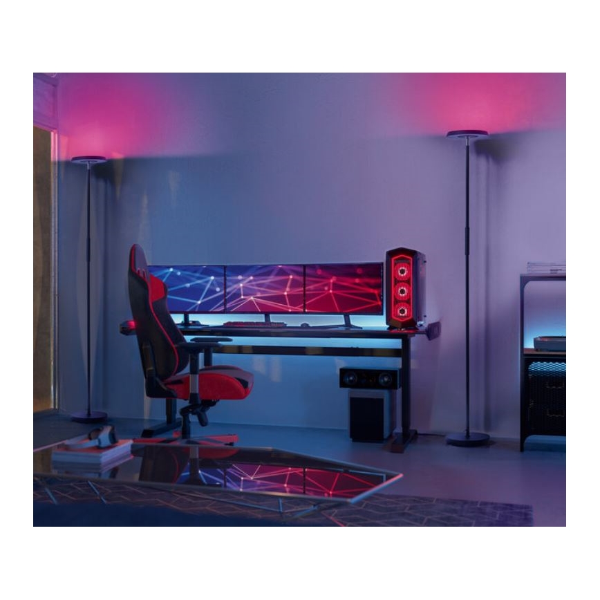 Osram - LED RGBW ściemnialna lampa stojąca SMART+ FLOOR LED/24W/230V 2700-5000K Wi-Fi