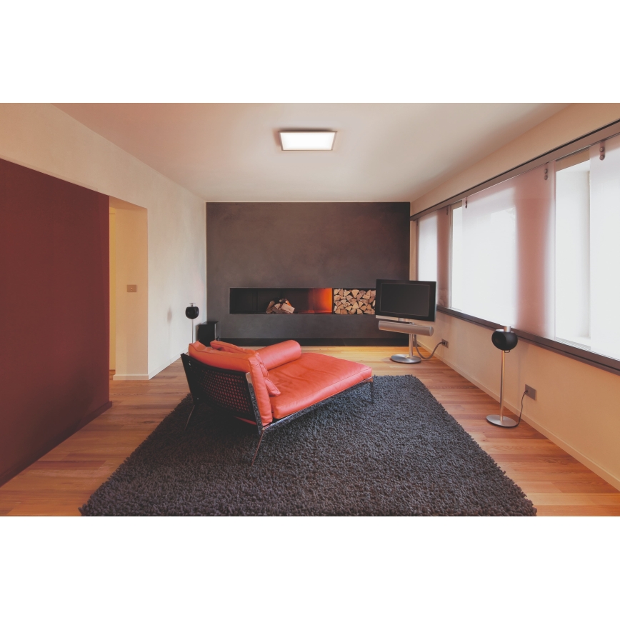 Osram - LED RGBW ściemnialne oświetlenie sufitowe SMART+ PLANON LED/28W/230V 45x45 cm Wi-Fi
