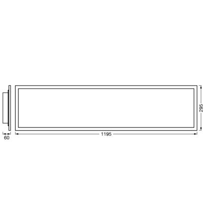 Osram - LED RGBW Ściemnialna oprawa sufitowa SMART+ MAGIC LED/36W/230V 2700-6500K Wi-Fi + pilot zdalnego sterowania