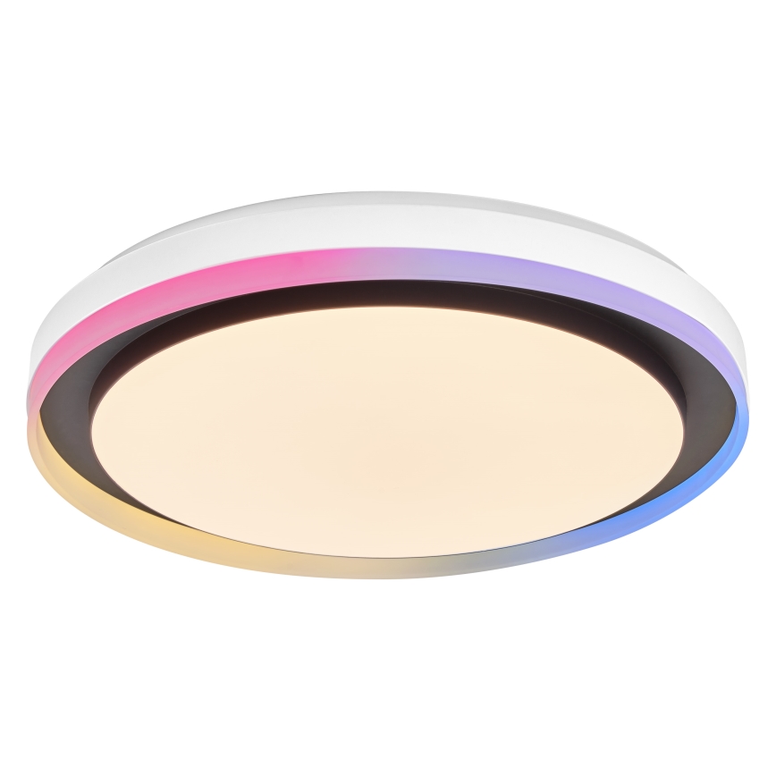 Osram - ściemnialna lampa sufitowa LED RGBW SMART+ MAGIC LED/38W/230V, średnica 49 cm, czarna, 2700-6500K, Wi-Fi