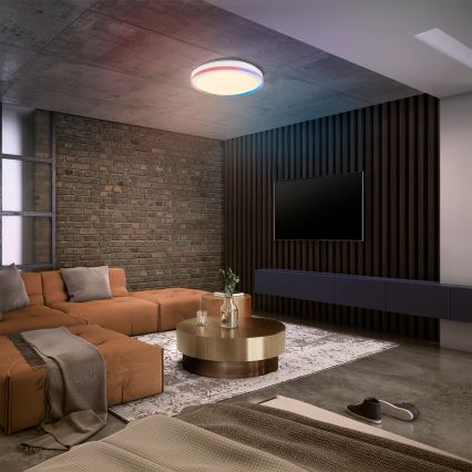 Osram - LED RGBW ściemnialna oprawa sufitowa SMART+ MAGIC LED/38W/230V śr. 49 cm biała 2700-6500K Wi-Fi