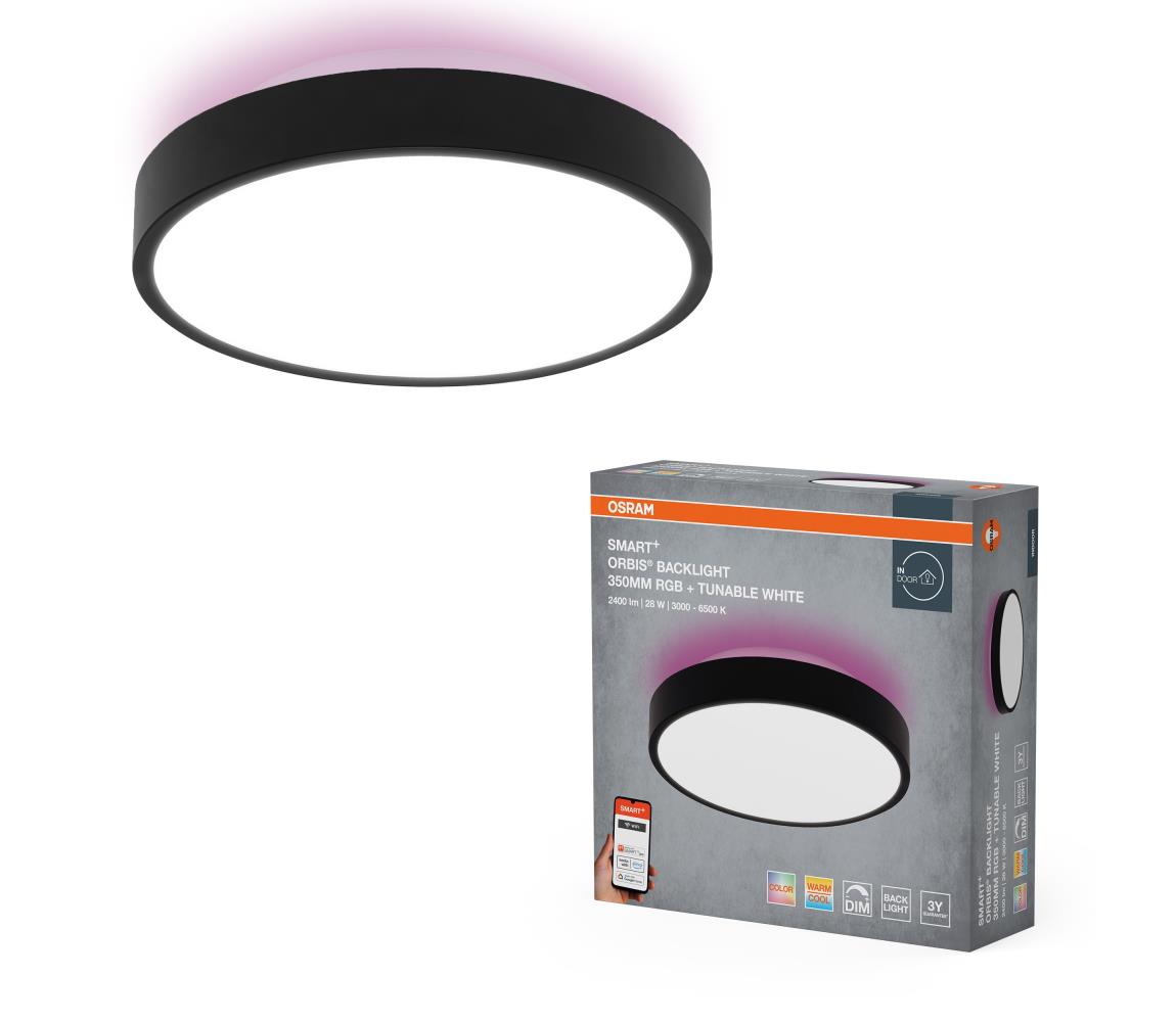 Osram - LED RGBW Ściemnialna oprawa sufitowa SMART+ ORBIS LED/28W/230V Wi-Fi