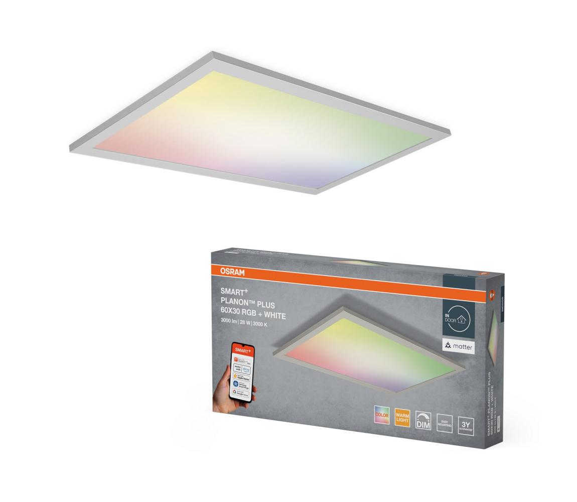 Osram - LED RGBW ściemnialna oprawa sufitowa SMART+ PLANON LED/28W/230V Wi-Fi