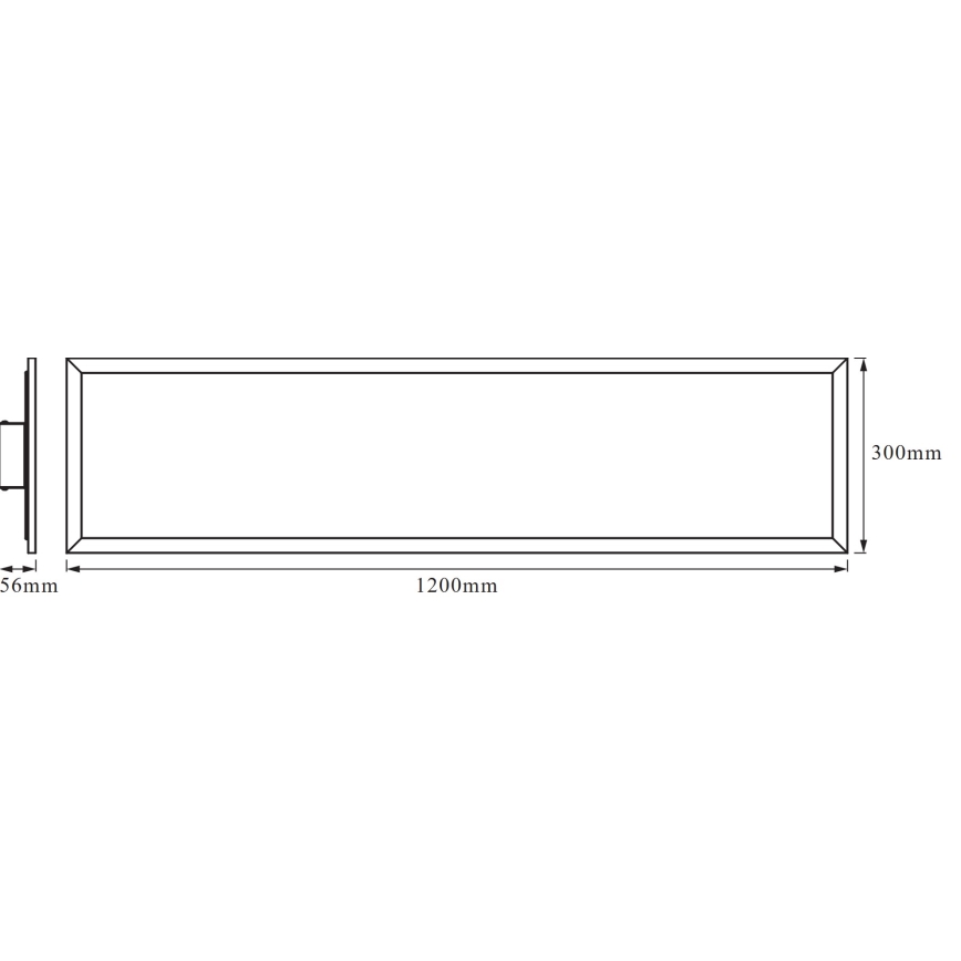 Osram - LED RGBW Ściemnialna oprawa sufitowa SMART+ PLANON LED/36W/230V 120x30 cm Wi-Fi