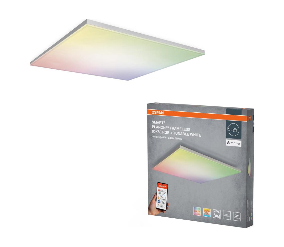 Osram - LED RGBW ściemnialna oprawa sufitowa SMART+ PLANON LED/40W/230V