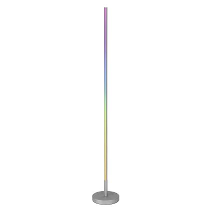 Osram - LED RGBW ściemnialna lampa stojąca SMART+ MAGIC LED/11,5W/230V 2700-6500K srebrna Wi-Fi + pilot zdalnego sterowania