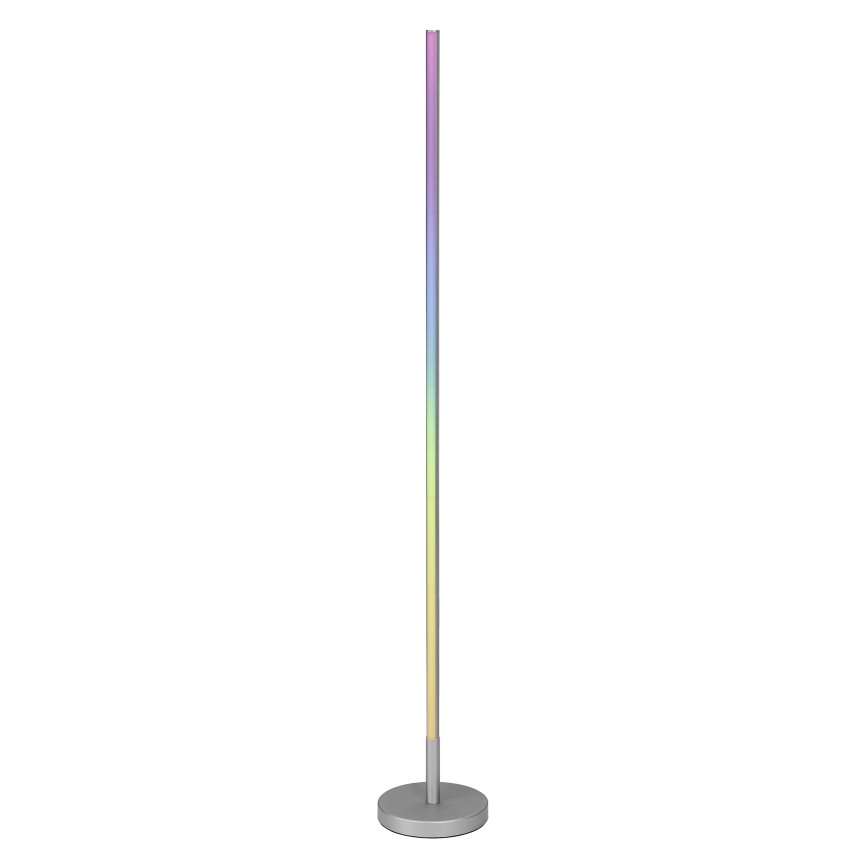 Osram - LED RGBW ściemnialna lampa stojąca SMART+ MAGIC LED/11,5W/230V 2700-6500K srebrna Wi-Fi + pilot zdalnego sterowania
