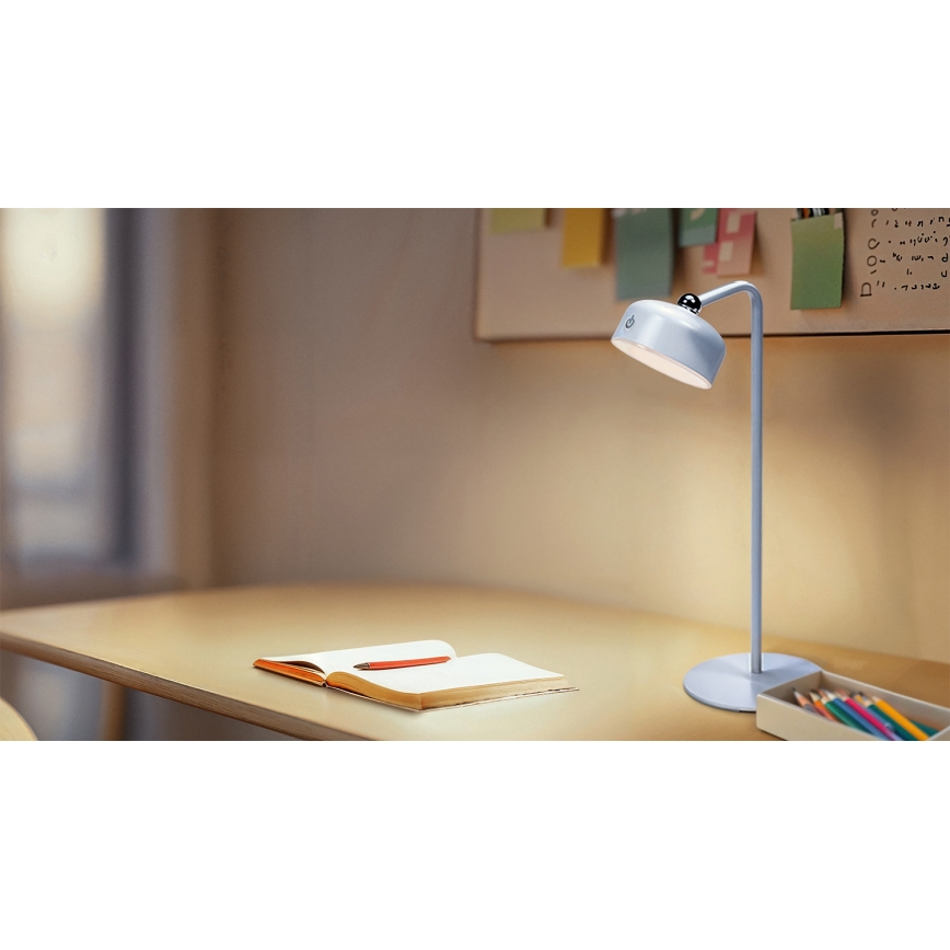 Osram - LED ściemnialna ładowalna lampka biurkowa 3w1 DECOR HELPER LED/1,8W/5V biała