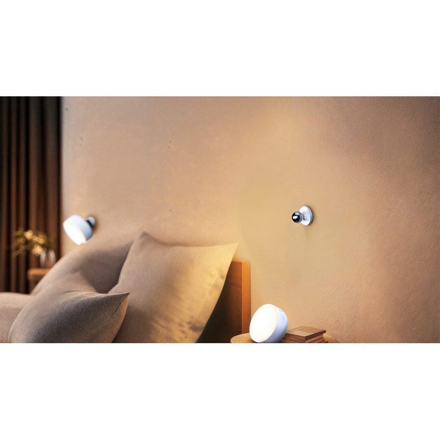 Osram - LED ściemnialna ładowalna lampka biurkowa 3w1 DECOR HELPER LED/1,8W/5V biała