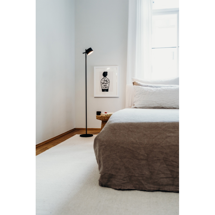 Osram - LED ściemniana dotykowa lampa podłogowa DECOR KYOTO LED/12W/230V CRI 90 czarna