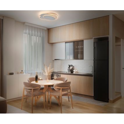 Osram - LED ściemnialna oprawa sufitowa ORBIS LAYERS LED/50W/230V 2600-6000K 36x49 cm biała + zdalne sterowanie