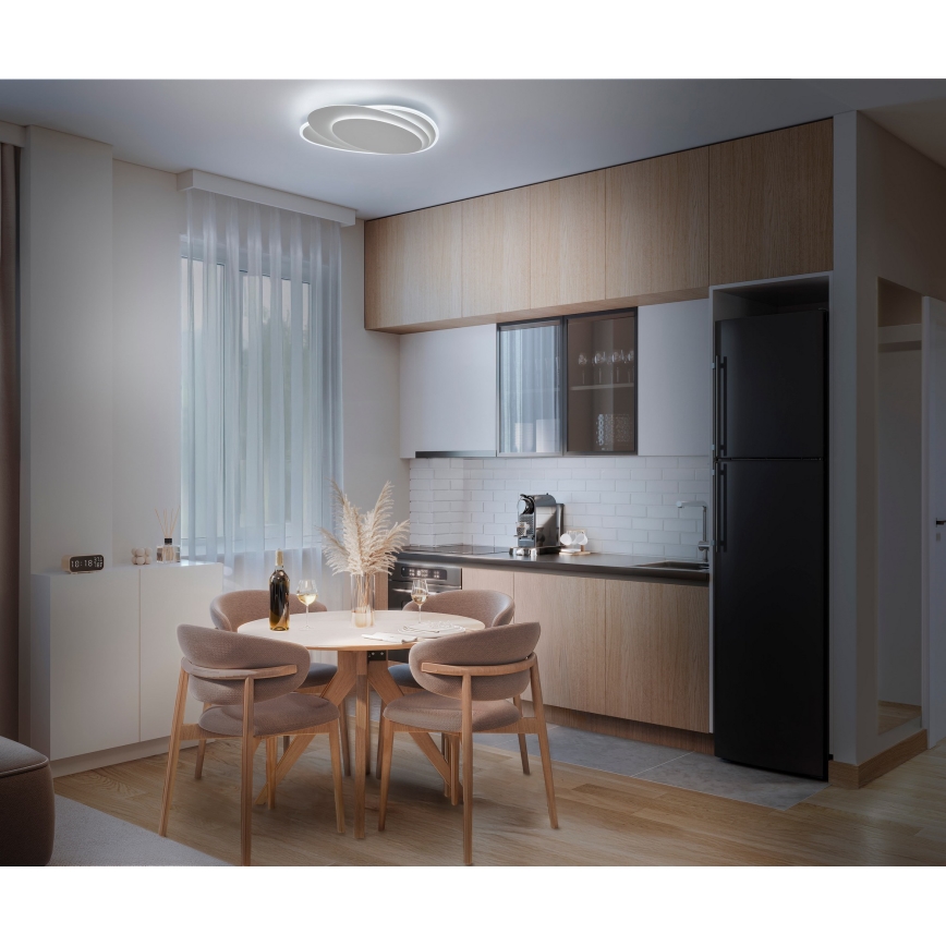 Osram - LED ściemnialna oprawa sufitowa ORBIS LAYERS LED/50W/230V 2600-6000K 36x49 cm biała + zdalne sterowanie