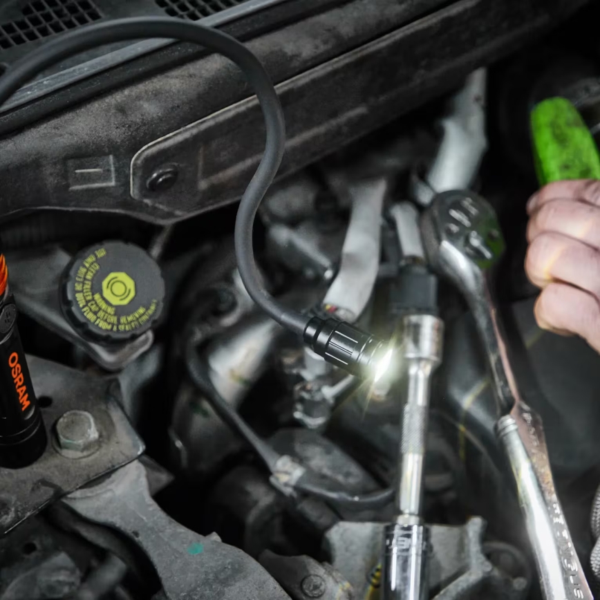 Osram - ściemnialna latarka inspekcyjna do samochodu 3w1 LEDINSPECT LED/5W/5V 4000 mAh