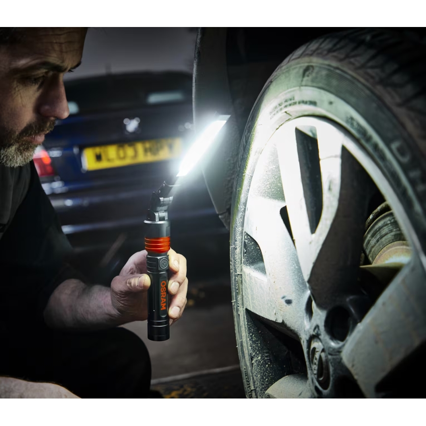 Osram - ściemnialna latarka inspekcyjna do samochodu 3w1 LEDINSPECT LED/5W/5V 4000 mAh