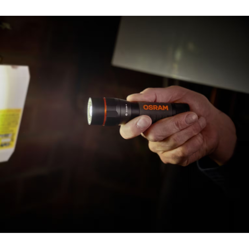 Osram - Latarka LED z regulacją jasności LEDINSPECT TORCH 450 ESSENTIAL LED/6W/3xAAA IP44