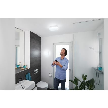 Osram - ściemnialna oprawa sufitowa LED do łazienki SMART+ AQUA LED/12W/230V 3000-6500K IP44 Wi-Fi