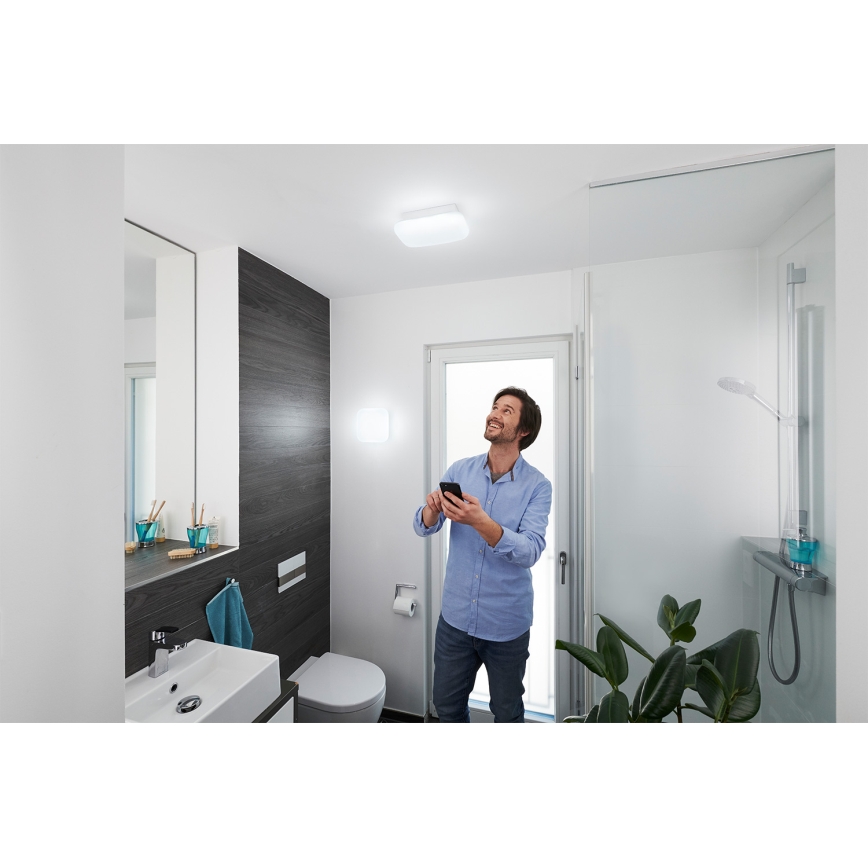 Osram - ściemnialna oprawa sufitowa LED do łazienki SMART+ AQUA LED/12W/230V 3000-6500K IP44 Wi-Fi