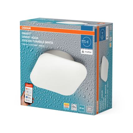 Osram - ściemnialna oprawa sufitowa LED do łazienki SMART+ AQUA LED/12W/230V 3000-6500K IP44 Wi-Fi