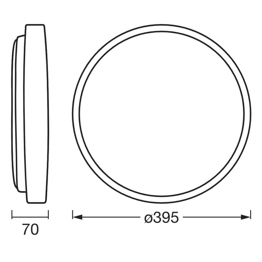 Osram - ściemnialna lampa sufitowa LED ORBIS ALISON LED/24W/230V, śr. 39,5 cm, beżowa