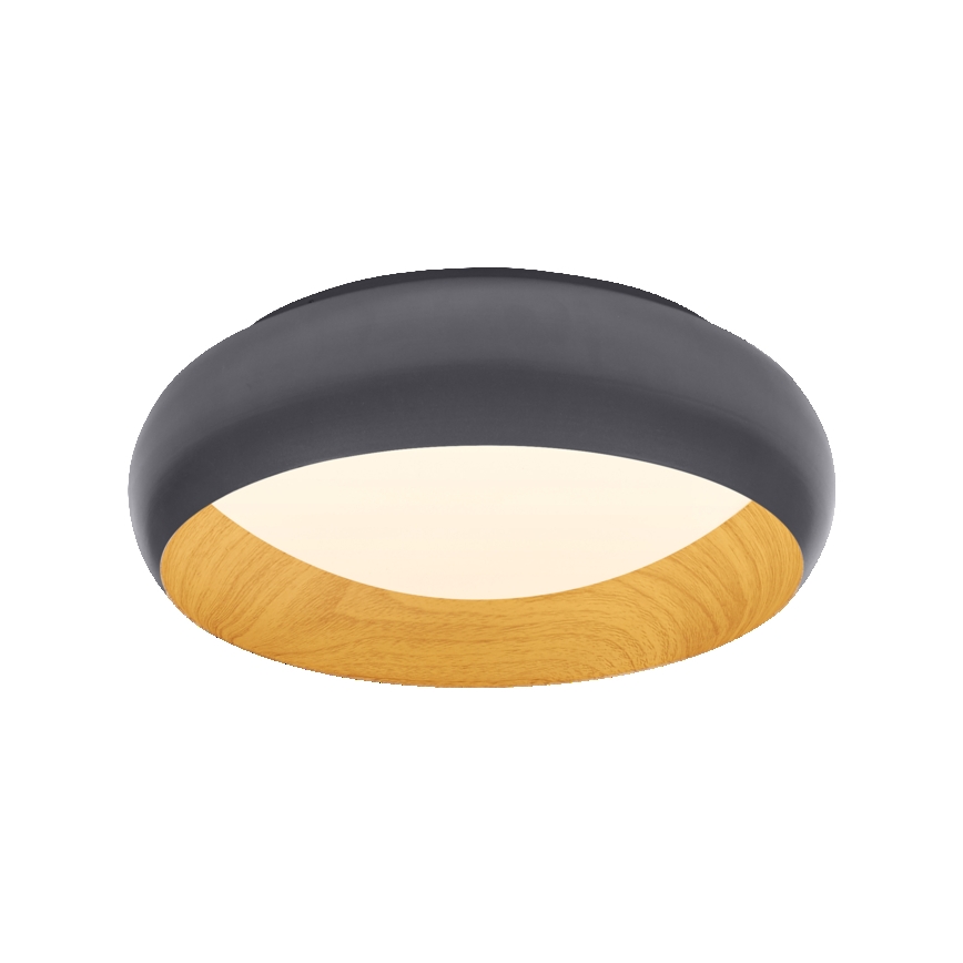 Osram - ściemnialna oprawa sufitowa LED ORBIS LIVIA LED/16W/230V śr. 30 cm antracyt/brązowy